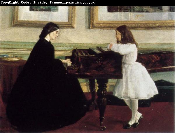 James Mcneill Whistler At the Piano